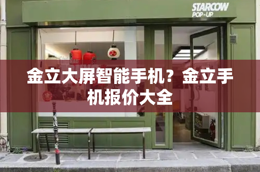 金立大屏智能手机？金立手机报价大全