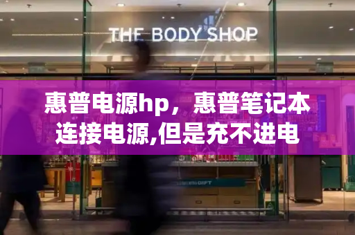 惠普电源hp，惠普笔记本连接电源,但是充不进电-第1张图片-星选测评