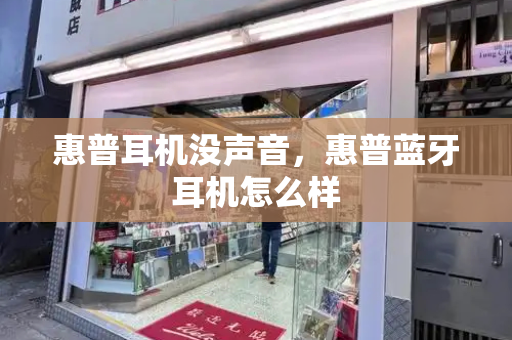 惠普耳机没声音，惠普蓝牙耳机怎么样-第1张图片-星选测评