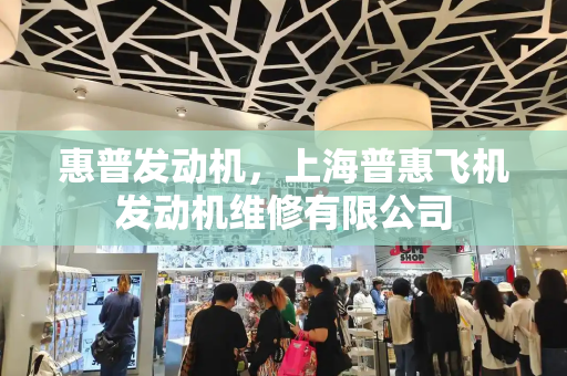 惠普发动机，上海普惠飞机发动机维修有限公司