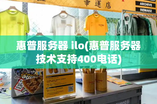 惠普服务器 ilo(惠普服务器技术支持400电话)