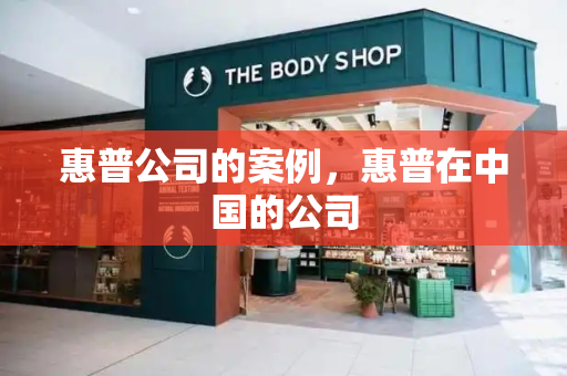 惠普公司的案例，惠普在中国的公司