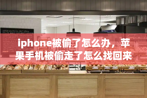 iphone被偷了怎么办，苹果手机被偷走了怎么找回来-第1张图片-星选测评