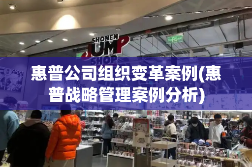 惠普公司组织变革案例(惠普战略管理案例分析)