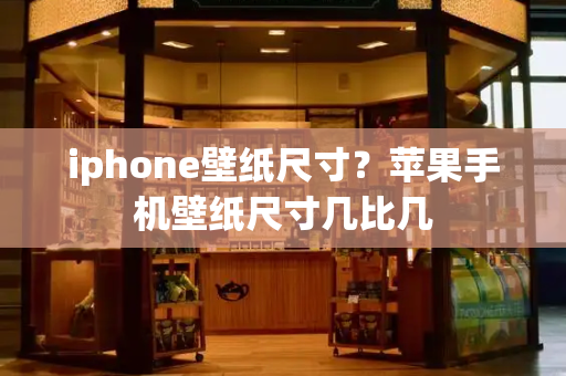 iphone壁纸尺寸？苹果手机壁纸尺寸几比几-第1张图片-星选测评