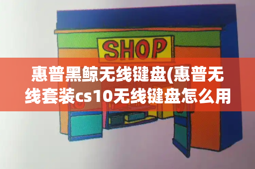惠普黑鲸无线键盘(惠普无线套装cs10无线键盘怎么用)-第1张图片-星选测评