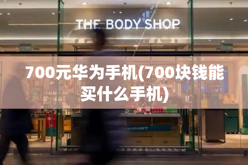 700元华为手机(700块钱能买什么手机)
