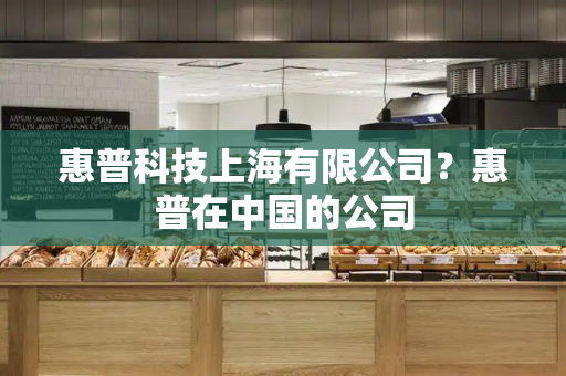 惠普科技上海有限公司？惠普在中国的公司