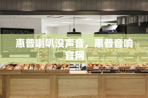 惠普喇叭没声音，惠普音响官网-第1张图片-星选测评