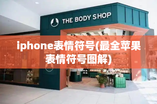 iphone表情符号(最全苹果表情符号图解)