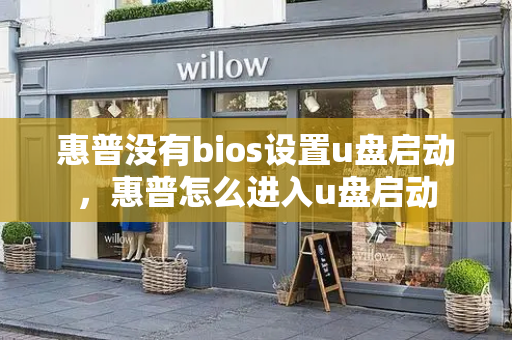 惠普没有bios设置u盘启动，惠普怎么进入u盘启动-第1张图片-星选测评