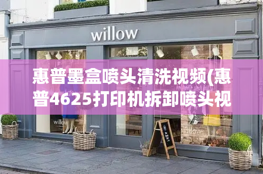 惠普墨盒喷头清洗视频(惠普4625打印机拆卸喷头视频)