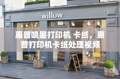 惠普喷墨打印机 卡纸，惠普打印机卡纸处理视频-第1张图片-星选测评