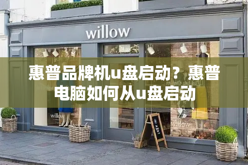 惠普品牌机u盘启动？惠普电脑如何从u盘启动
