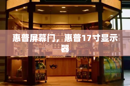 惠普屏幕门，惠普17寸显示器