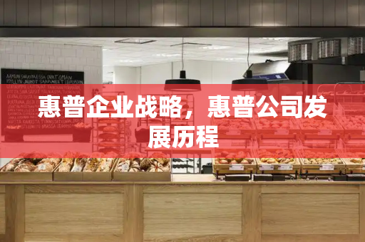 惠普企业战略，惠普公司发展历程