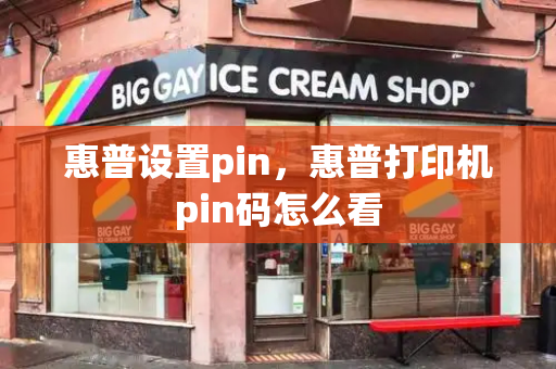 惠普设置pin，惠普打印机pin码怎么看-第1张图片-星选测评