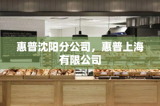 惠普沈阳分公司，惠普上海有限公司-第1张图片-星选测评