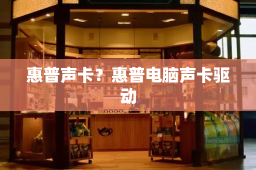 惠普声卡？惠普电脑声卡驱动
