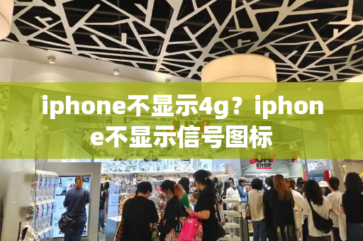 iphone不显示4g？iphone不显示信号图标