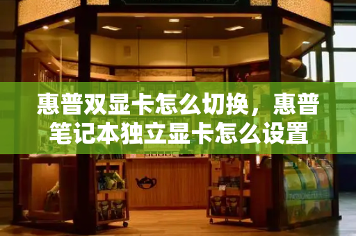 惠普双显卡怎么切换，惠普笔记本独立显卡怎么设置-第1张图片-星选测评