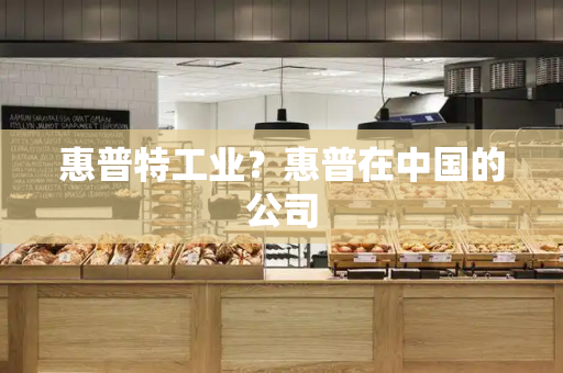 惠普特工业？惠普在中国的公司-第1张图片-星选测评