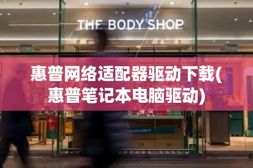 惠普网络适配器驱动下载(惠普笔记本电脑驱动)