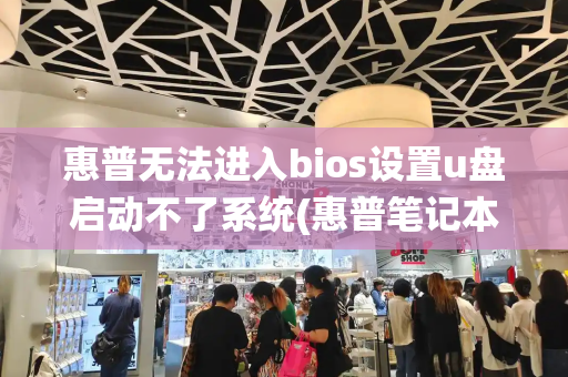 惠普无法进入bios设置u盘启动不了系统(惠普笔记本识别不到u盘启动)