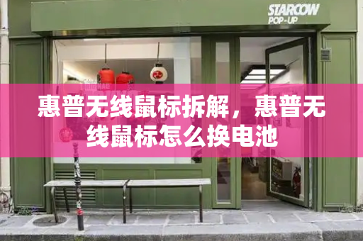 惠普无线鼠标拆解，惠普无线鼠标怎么换电池