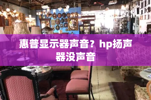 惠普显示器声音？hp扬声器没声音