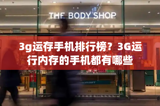 3g运存手机排行榜？3G运行内存的手机都有哪些