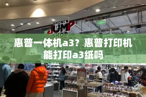 惠普一体机a3？惠普打印机能打印a3纸吗