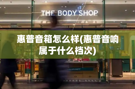 惠普音箱怎么样(惠普音响属于什么档次)