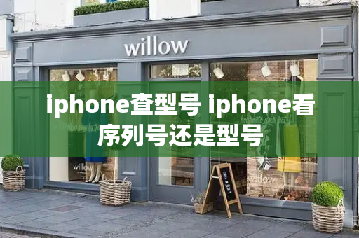 iphone查型号 iphone看序列号还是型号-第1张图片-星选测评