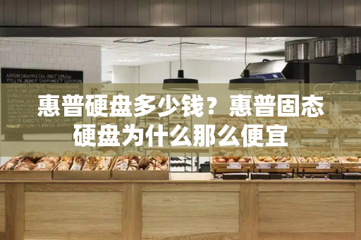 惠普硬盘多少钱？惠普固态硬盘为什么那么便宜-第1张图片-星选测评