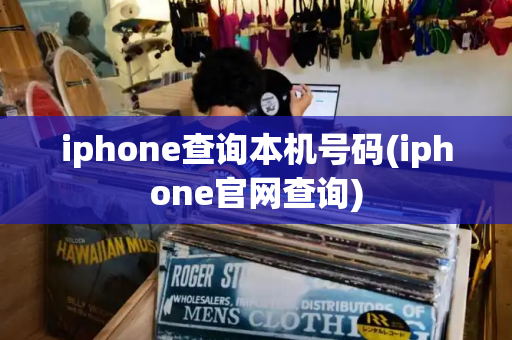 iphone查询本机号码(iphone官网查询)