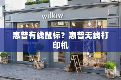 惠普有线鼠标？惠普无线打印机