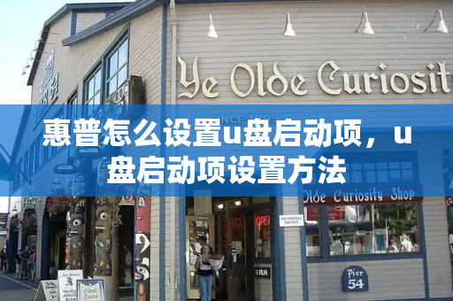 惠普怎么设置u盘启动项，u盘启动项设置方法