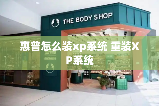 惠普怎么装xp系统 重装XP系统-第1张图片-星选测评