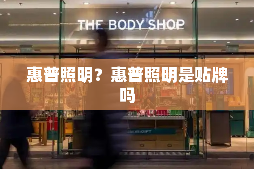 惠普照明？惠普照明是贴牌吗-第1张图片-星选测评