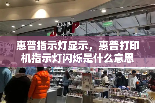 惠普指示灯显示，惠普打印机指示灯闪烁是什么意思-第1张图片-星选测评