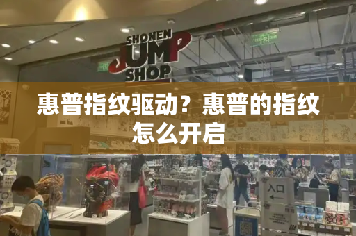 惠普指纹驱动？惠普的指纹怎么开启