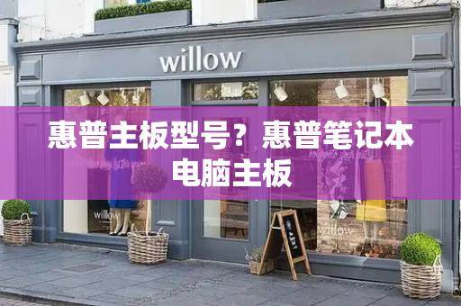 惠普主板型号？惠普笔记本电脑主板