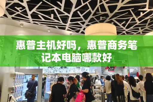惠普主机好吗，惠普商务笔记本电脑哪款好