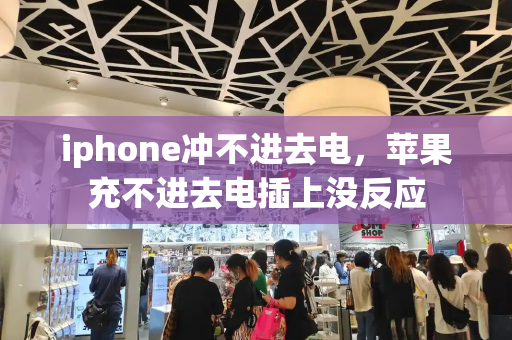 iphone冲不进去电，苹果充不进去电插上没反应-第1张图片-星选测评