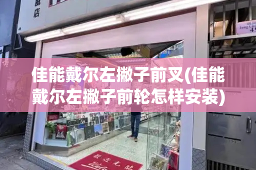佳能戴尔左撇子前叉(佳能戴尔左撇子前轮怎样安装)
