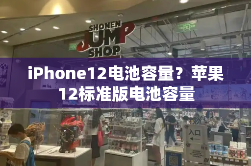iPhone12电池容量？苹果12标准版电池容量