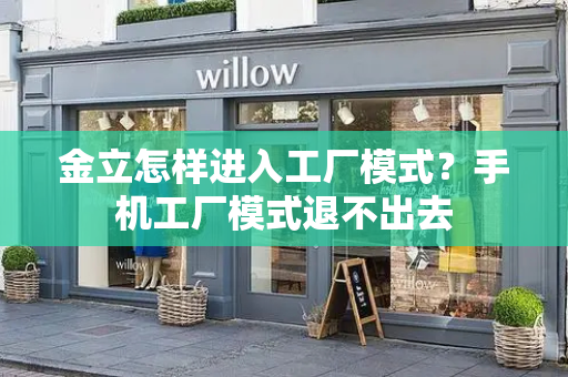 金立怎样进入工厂模式？手机工厂模式退不出去-第1张图片-星选测评