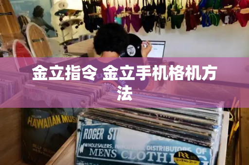 金立指令 金立手机格机方法