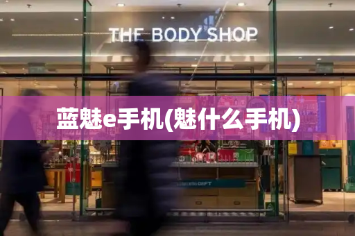 蓝魅e手机(魅什么手机)
